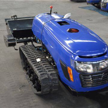 Agricultural 32HP Power Cultivator Equipment Crawler Remote Control Rotary Cultivator Cultivator Robot photo-4