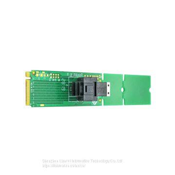 Linkreal PCIe NVMe Adapter Card SFF-8643 to M.2 Adapter(U.2 SSD Adapter Card) for Optional Size photo-2