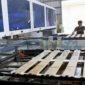 Epal Pallets Nailing Line with Stacking System