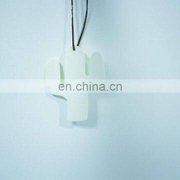 White Color Square Crown Vent Clip Custom Air Freshener Paper Car photo-7