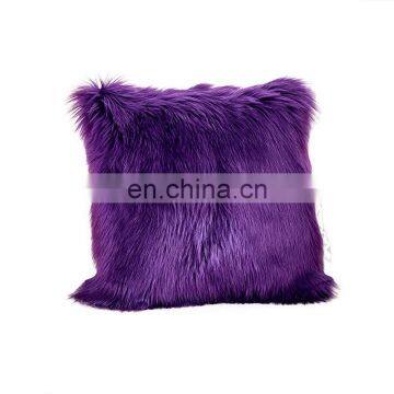 Fashionable Sheepskin Mongolian Sheepskin Pillow Cover Baby/kids/children Pillow photo-2
