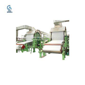 787mm Wheat Straw Making Machine Toilet Paper Machine photo-5