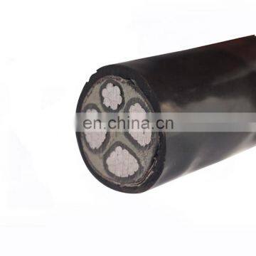 PVC Sheath Aluminum High Voltage XLPE 4 Core Armoured Power Cable photo-6