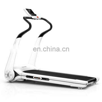 YPOO Small Fitness ODM Accept Equipment Walking Belt Treadmill White Mini Home Portable Treadmill photo-3