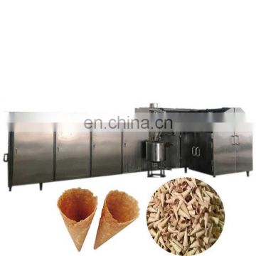 Full-Automatic industrial ice cream cone/ sugar cone/pizza cone making machine