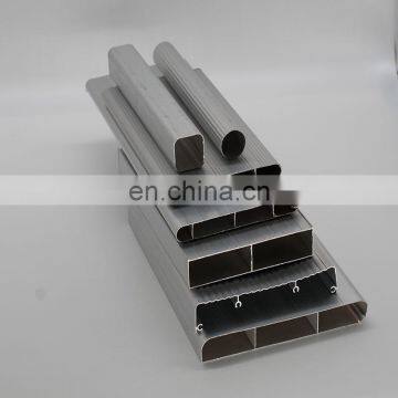 Producing 6000 Series Anodized Wooden Grain Aluminium Windows Aluminum Profile for Africa