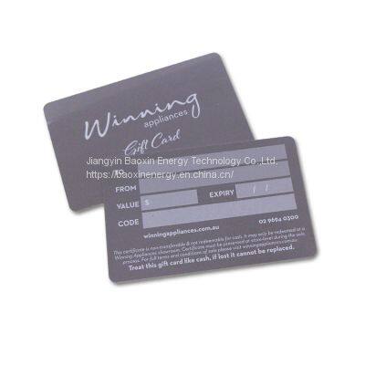 Custom Credit Card Size Business Card With Embossed Number Holographic Overlay for High Quality Plain Pvc Card Printing Hologram photo-3