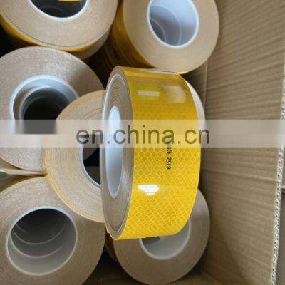 Custom PVC PET Silver Micro Prismatic Reflective Sheet Road Signs Stickers Reflective Tape photo-2