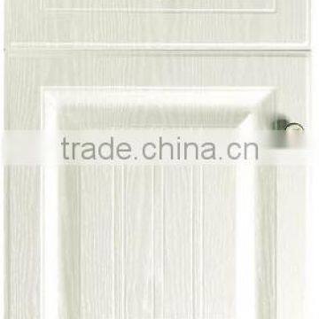 european style white pvc laminate kitchen cabinet door