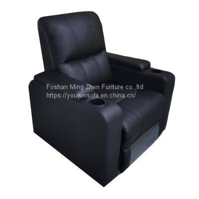 Material Electric Leather Sofa Theater Recliner Sofa photo-4