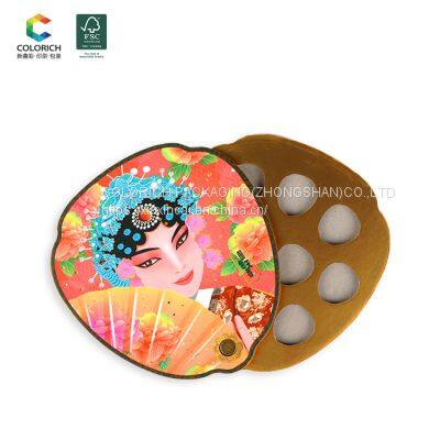 Empty Palette Container Makeup Paper Folded Empty Eyeshadow Palette Wholesale Empty Magnetic Palette photo-2