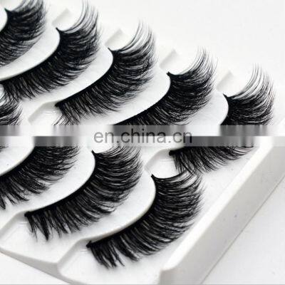 OEM/ODM Soft Magnetic Lashes 2 second Wear No Glue 10 Pairs False Eyelashes Magnetic