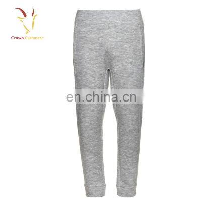 Mens Casual Winter Wool Cashmere Jogger Pants photo-5