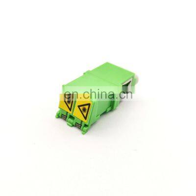 LC APC Dust Optical Fiber Adapter Single Mode Duplex Fiber Coupler Fiber Connector