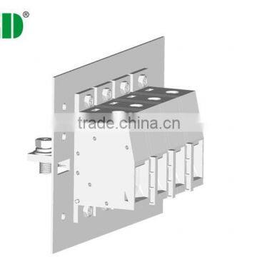 Pitch 35.00mm 600V 285A High Current Through Panel Terminal Block