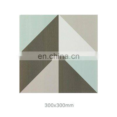 Scandinavian Geometric Archaize Floret Tile Contracted Bathroom Tile Bathroom Floor Tile Non-slip Kitchen Wall Brick photo-3