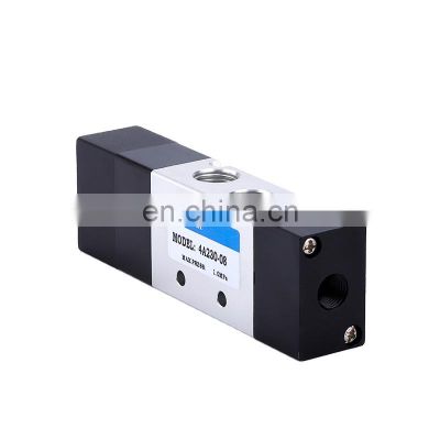 Pneumatic Valve 4A330-10 4A430-15 3/8 1/2 Inch 5/3 Way Double Air Control Midst Pressure 0.15-0.8Mpa Air Control Valve