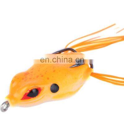 Hot Sell 7g 9g 10g Soft Fishing Lures Topwater Saltwater Soft Plastic Fishing Lure Frog Bait