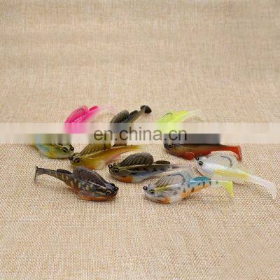 7g/10g/14g/20g PVC Lead Fish Anti-hanging Bottom  Fishing Lead Core WITH single hook