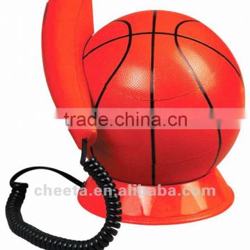 Novelty basketball telephone