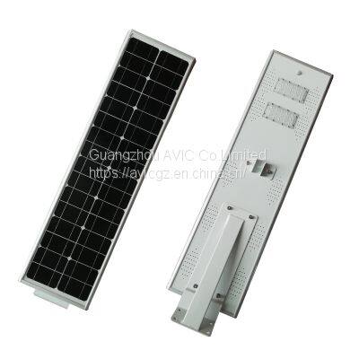 solar powered street lamp
