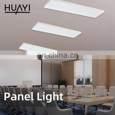 HUAYI High Efficiency 24Watt 36Watt Supermarket Office Commercial Frameless Square LED Slim Panel Light photo-2