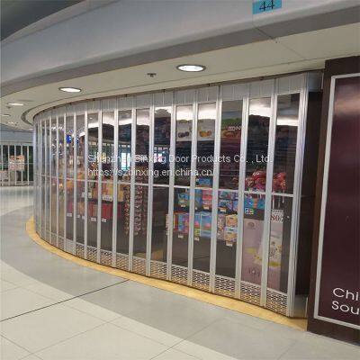 Дверь-гармошка из алюминиевого сплава