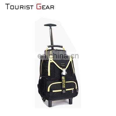 Factory Customized men's business trolley backpack large capacity effortless nylon backpack custom logo