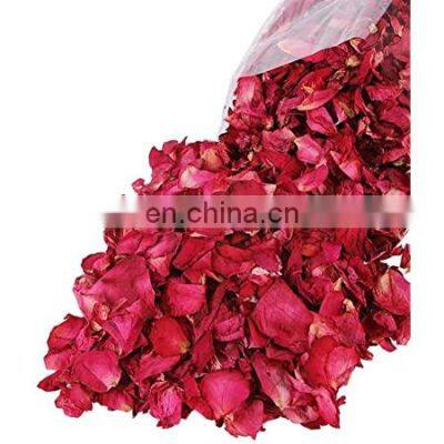 Rose dried bouquet organic/red dried rose beds and petals reds/dried rose buds for cosmetics foods medicine from Vietnam