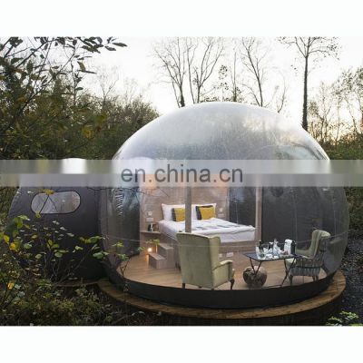 Outdoor event giant transparent bubble inflatable clear tent