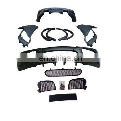 For BMW X5 E70 Modified M style front bumper with grill for BMW Body kit car bumper 2007-2013