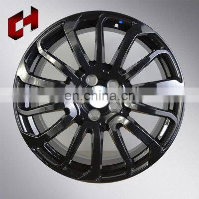 CH Wholesale 16 Inch Wheeled Platforms Gloss Black Aluminum Alloy Center Forged Car Alloy Forging Steel Wheel Forged Wheels