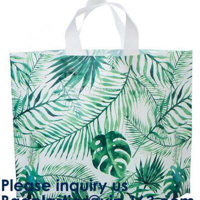 BIODEGRADABLE, FASHION SHOPPING BAGS, HANDLE HANDY BAG, CARRIER, SHOPPER, FLEXI LOOP, TYVEK BAGS photo-4