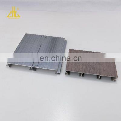 Aluminum Extrusion Profiles Customized Extruded Aluminum Outdoor Decking For Patio,Fireproof & Waterproof Garden Floor Decking photo-2