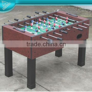 Solid steel tube standard football table