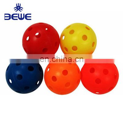 Low MOQ Customized Colorful Plastic 26 Holes 40 Holes Pickleballs