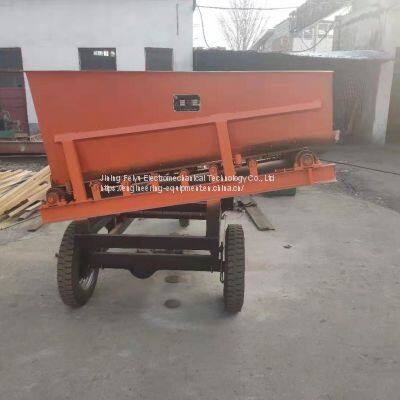 Electric Three Wheel Feeding Car Wallboard Production Line Charging Car Concrete Conveyor Belt Unloading Car photo-5
