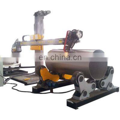 Polishing Machine Stainless steel tank shell pipe tube polishing grinding machine