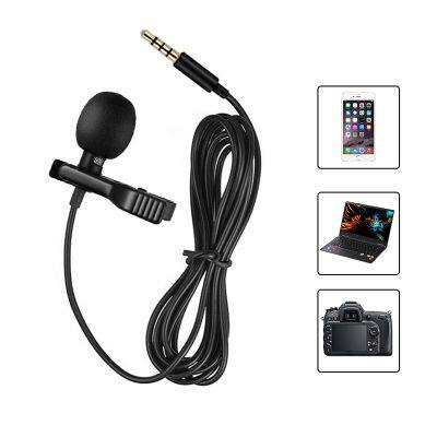 Portable All-round Harvest Easy Lapel Clip On System Mic Lavalier Microphone for Android Phone, Recording, Live Proadcast photo-3