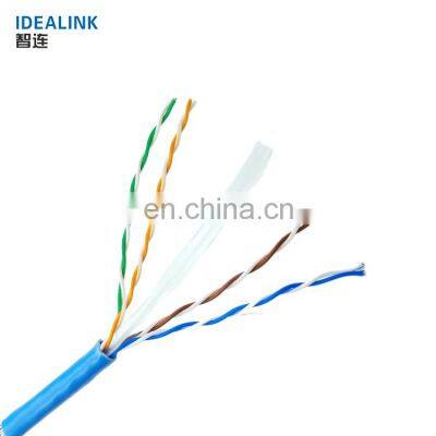 OEM Custom Network Cable Utp Cat6 Ethernet Cable Coiled 0.57mm 0.51mm Cat 6 Utp Cable With Free Sample photo-2