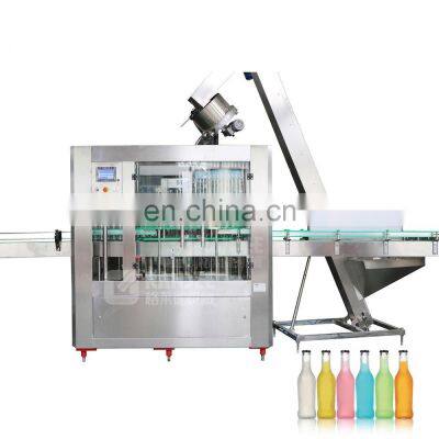 Carbonated soft drink manufacturing equipment filling plant bottling machine/ glass bottle sparkling water production line