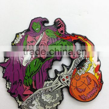 custom lapel pins no minimum/ soft enamel cartoon lapel pins