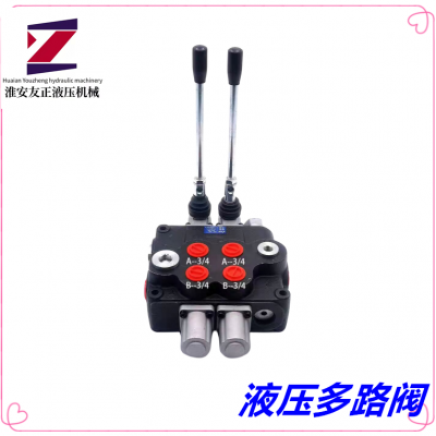 PC100-1-8 Split Operating Valve Control Valve Multi-way Valve Distributor Electro-hydraulic Manual Reversing Valve Made in China photo-4
