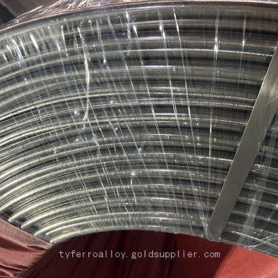 Ferror Silicon Calcium Core Wire 13mm/ CaSiFe Wire Si50-60% Ca20-30/CaSi Cored Wire photo-4