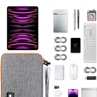 Large Electronics Organizer, 11″ Travel Cord Organizer, Large Cable Organizer Bag photo-5