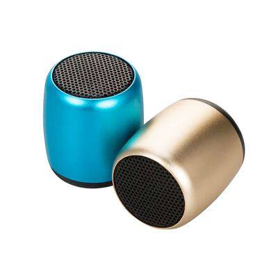 Subwoofer Wireless Mini Professional Speakers TWS Outdoor Portable Blotooth Mini Speaker Small Steel Cannon Music Sound Box