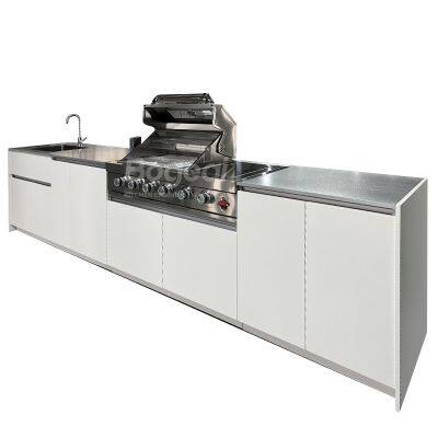 304/316 Stainless Steel Outdoor Kitchen With Barbecue photo-3