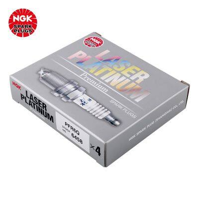 Wholesale Original Genuine NGK Spark Plug Double Platinum PFR6Q 6458 Car Engine Spark Plug for PEUGEOT photo-4