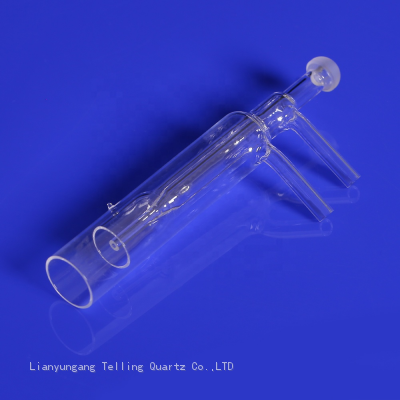 Integrated Quartz torch Tube with Ball Joint for Axial ICP