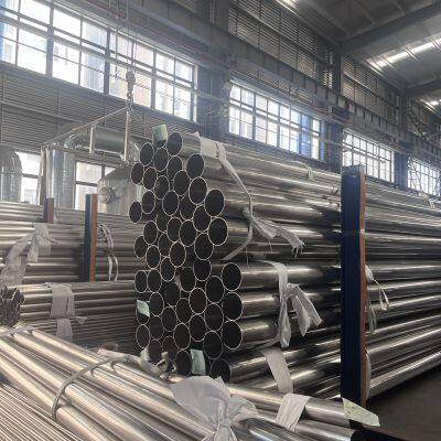 SS304 SS304L SS310S SS321 SS316 SS316L SS410  2507 2205 Tuyaux en acier inoxydable soudés sans soudure pour ingénierie industrielle et équipement chimique